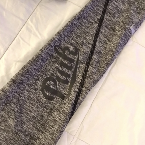VS PINK COMPRESSION LEGGINGS | WRAP LOGO WAISTBAND | NWT - Picture 4 of 6